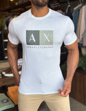 Camiseta Armani Exchange Logo Central - Henri Store