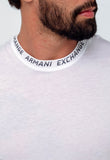 Camiseta Armani Exchange Logo Gola - Henri Store