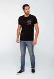 Camiseta Armani Exchange Logo Peito Circular - Henri Store