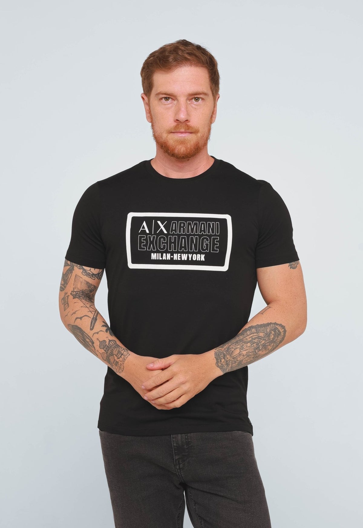 Camiseta Armani Exchange Milan New York - Henri Store