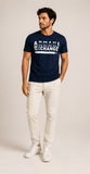 Camiseta Armani Exchange Nienty One Marinho -LIVE - Henri Store