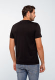 Camiseta Armani Exchange Regular Fit Logo Central - LIVE - Henri Store