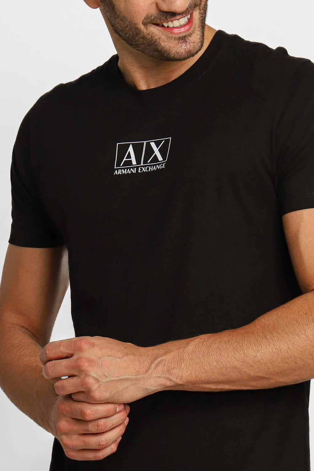 Camiseta Armani Exchange Regular Logo Central - Sale - Henri Store