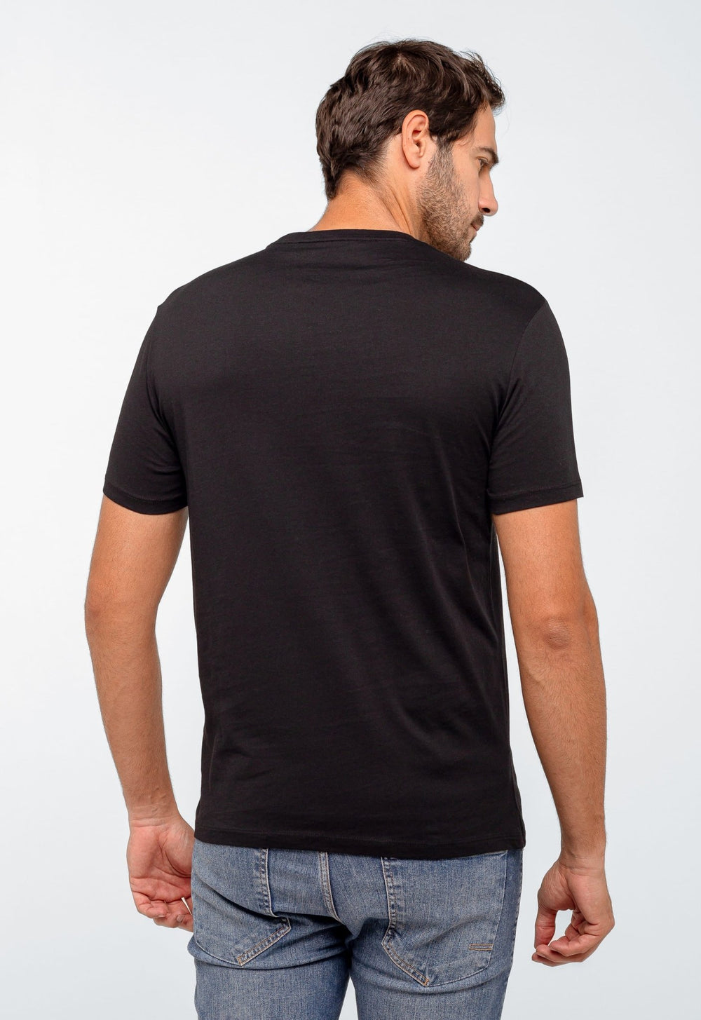 Camiseta Armani Exchange Regular Logo Central - Henri Store