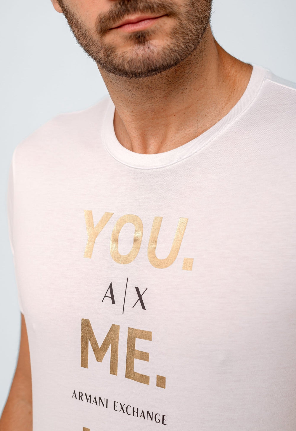 Camiseta Armani Exchange Regular Logo Central - Henri Store