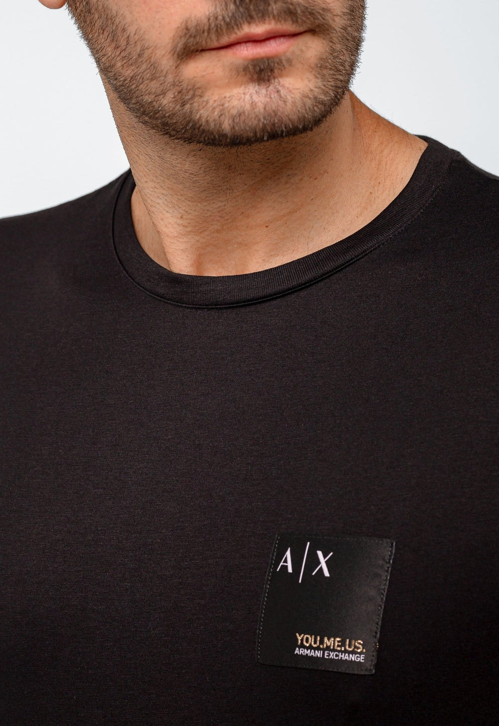 Camiseta Armani Exchange Regular Logo Peito - Henri Store