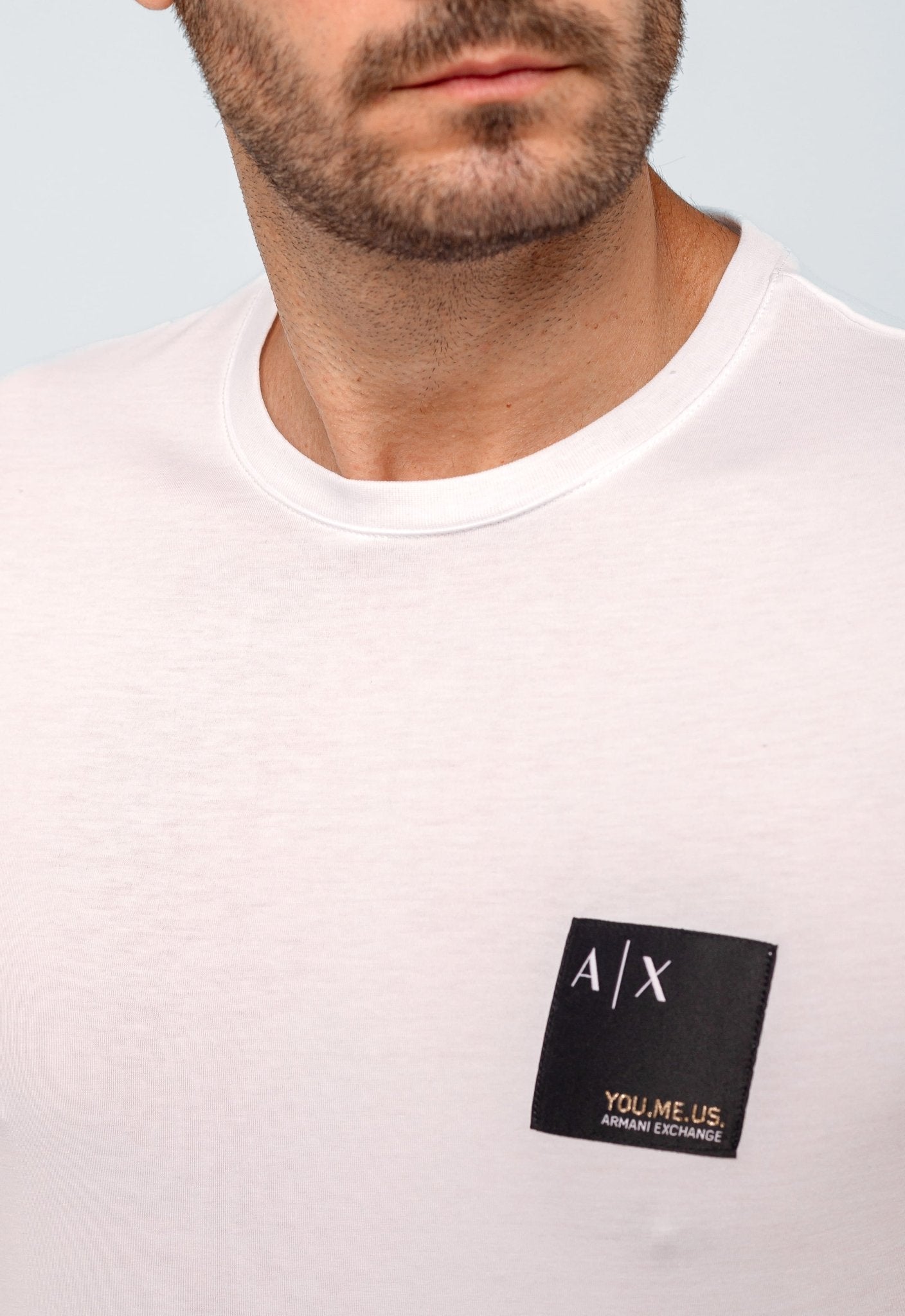 Camiseta Armani Exchange Regular Logo Peito - Henri Store
