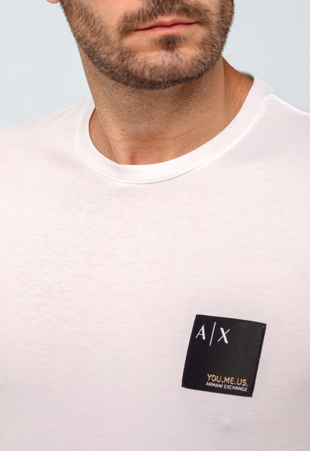 Camiseta Armani Exchange Regular Logo Peito - Henri Store