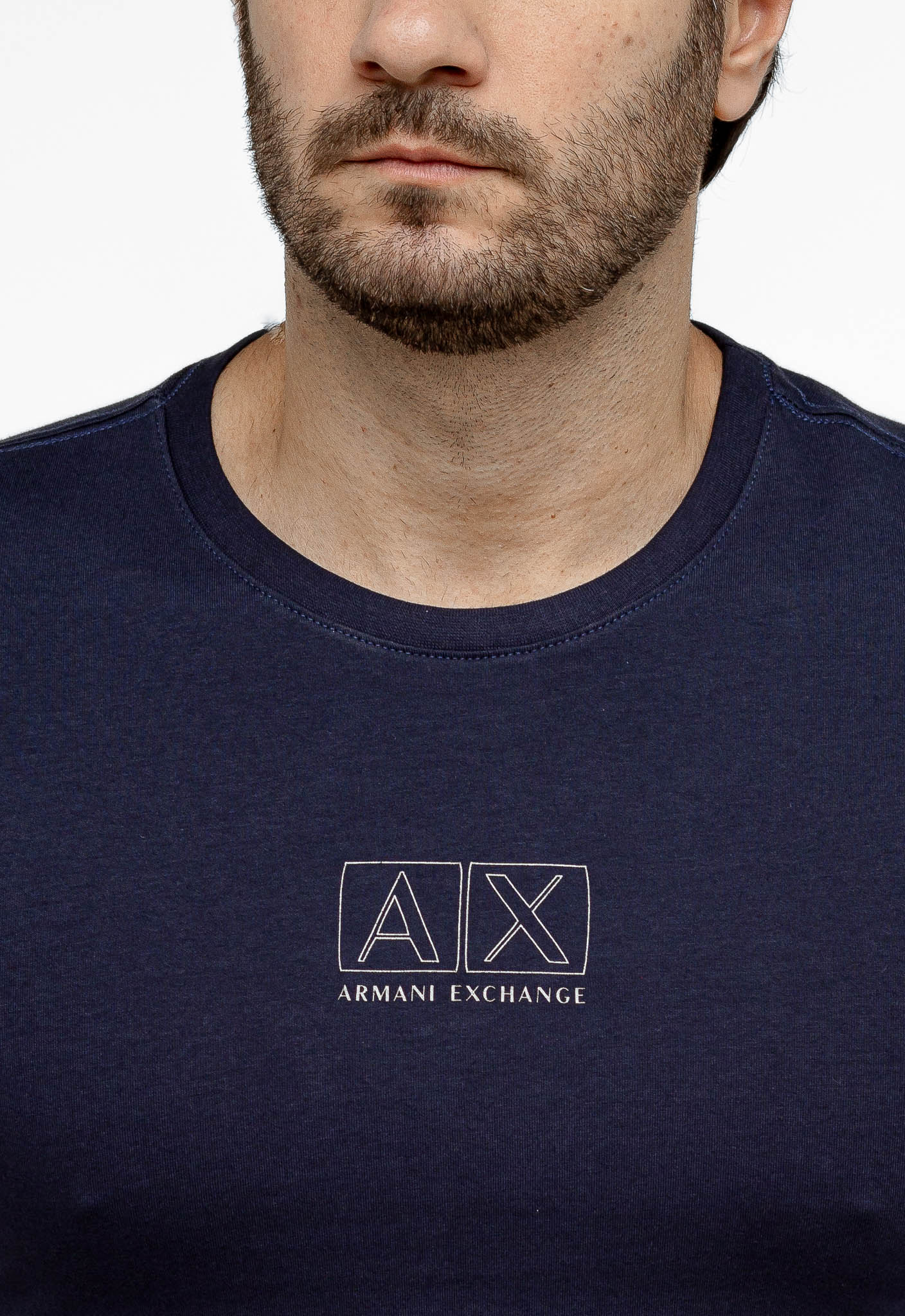 Camiseta Armani Exchange Slim Center Logo - Henri Store