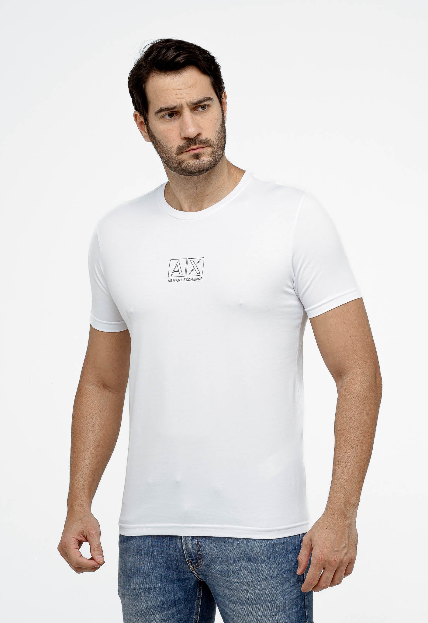 Camiseta Armani Exchange Slim Center Logo - Henri Store