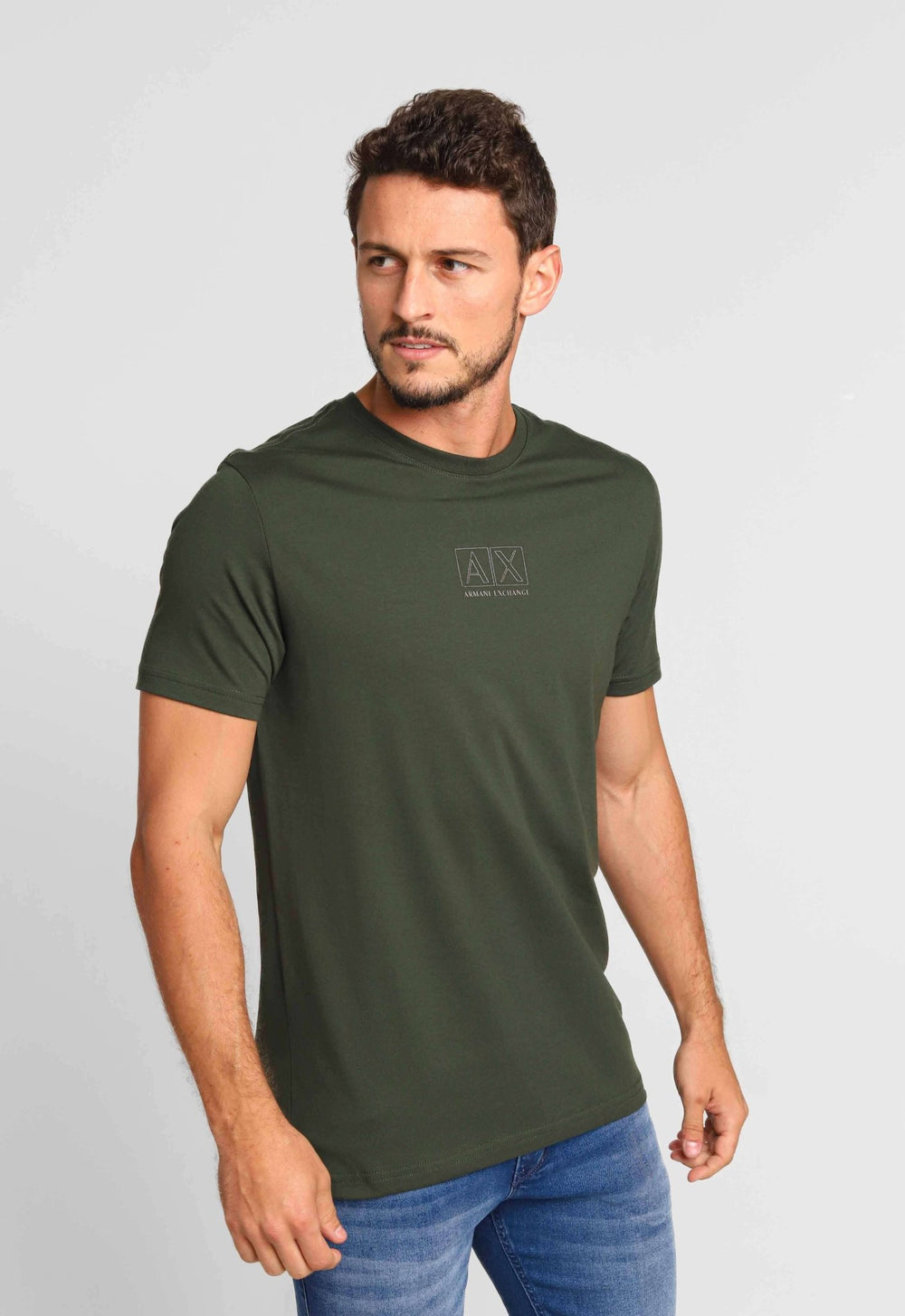 Camiseta Armani Exchange Slim Center Logo - Henri Store