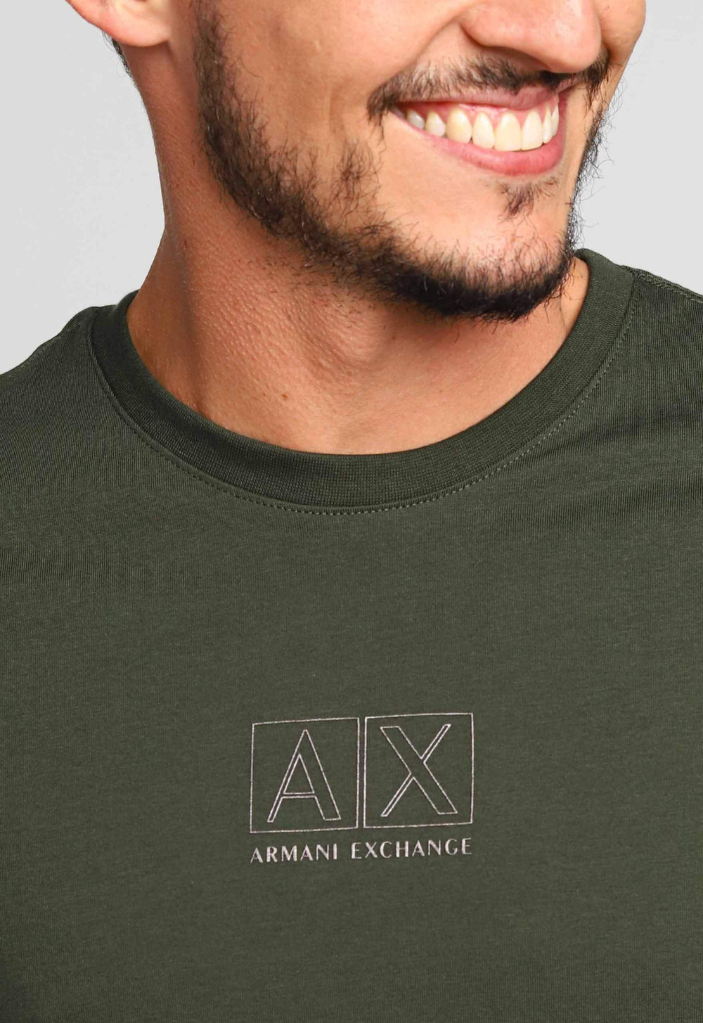 Camiseta Armani Exchange Slim Center Logo - Henri Store