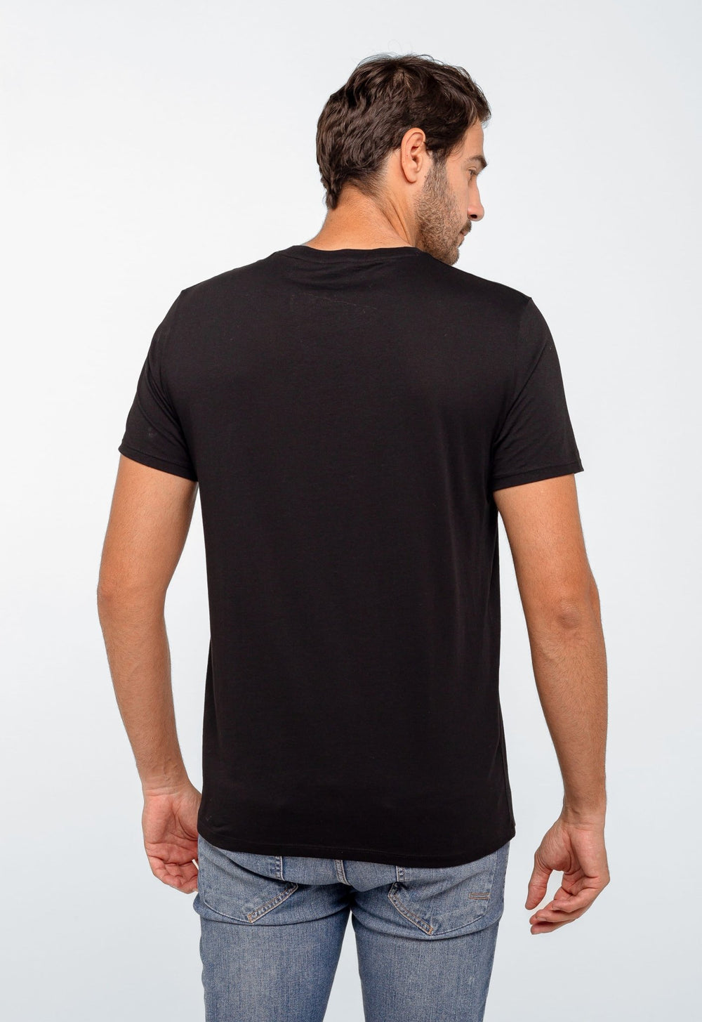Camiseta Armani Exchange Slim Logo Central. - Henri Store