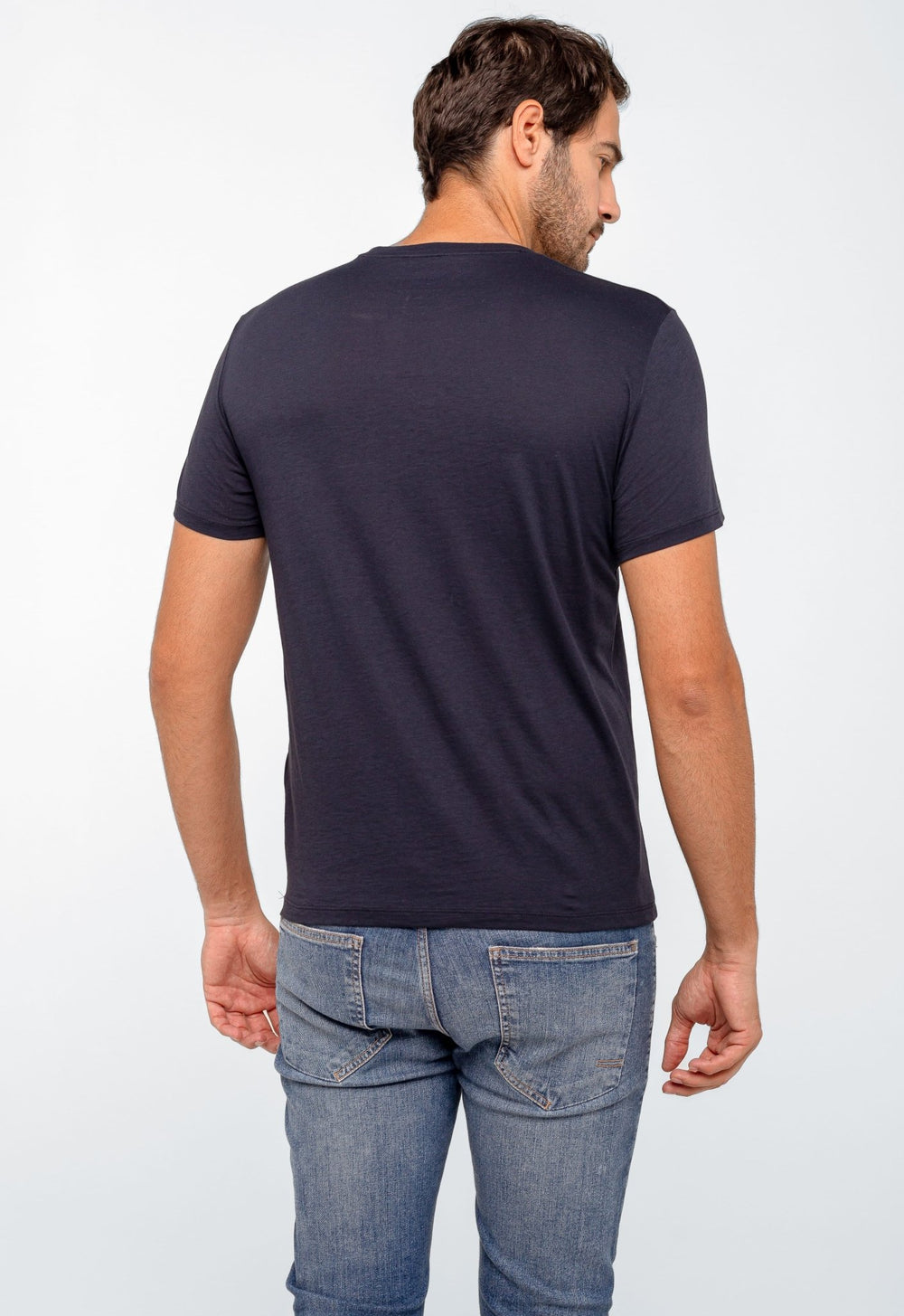 Camiseta Armani Exchange Slim Logo Central. - Henri Store