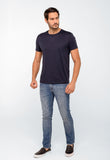 Camiseta Armani Exchange Slim Logo Central. - Henri Store