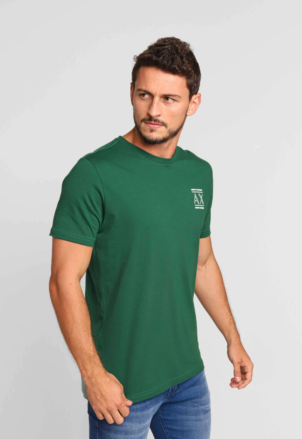 Camiseta Armani Exchange Slim Logo Chest - Henri Store