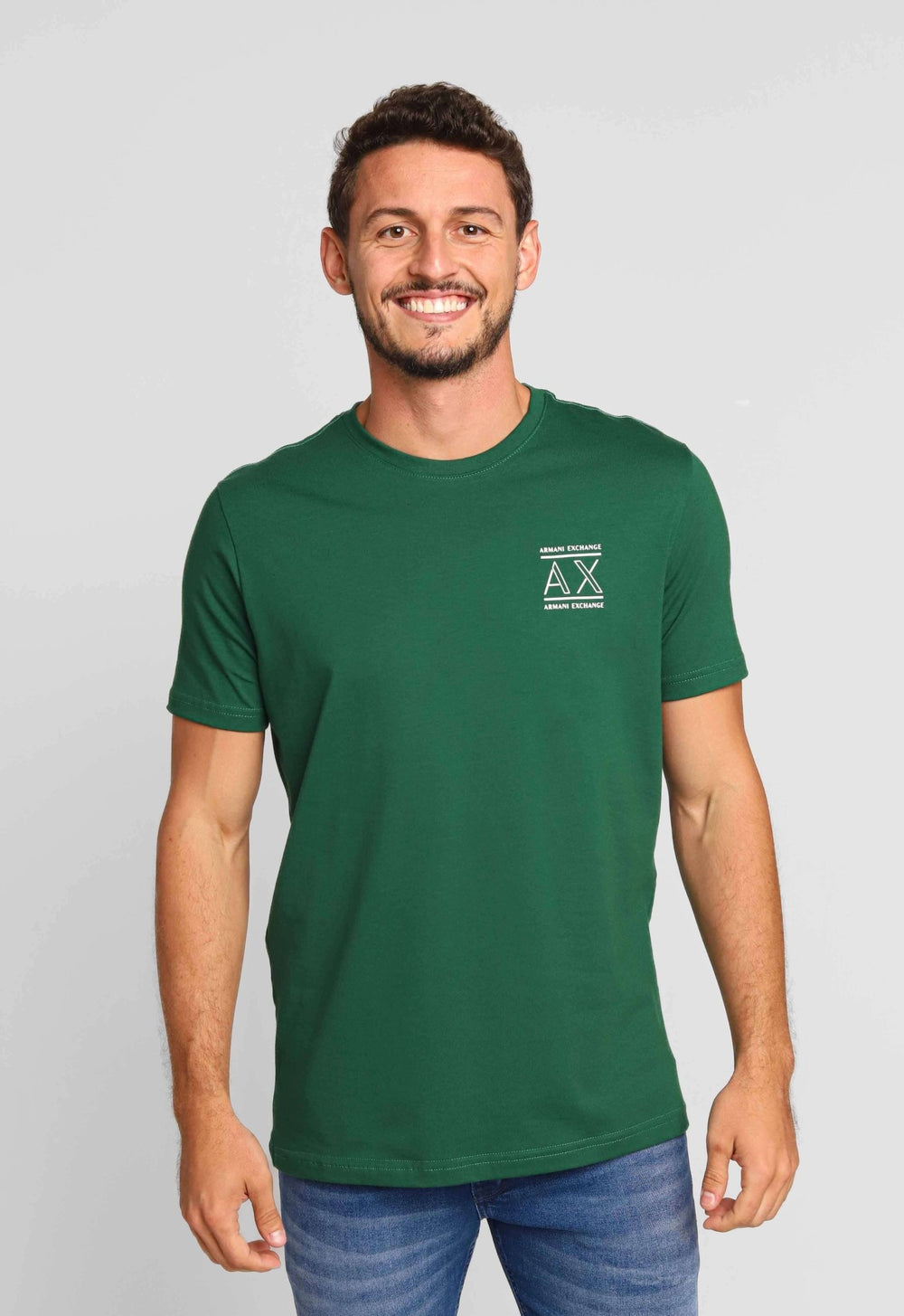 Camiseta Armani Exchange Slim Logo Chest - Henri Store