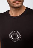Camiseta Armani Exchange Slim Logo Global - Henri Store