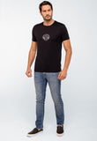 Camiseta Armani Exchange Slim Logo Global - Henri Store