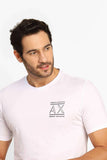 Camiseta Armani Exchange Slim Logo Peito Branca - Sale - Henri Store