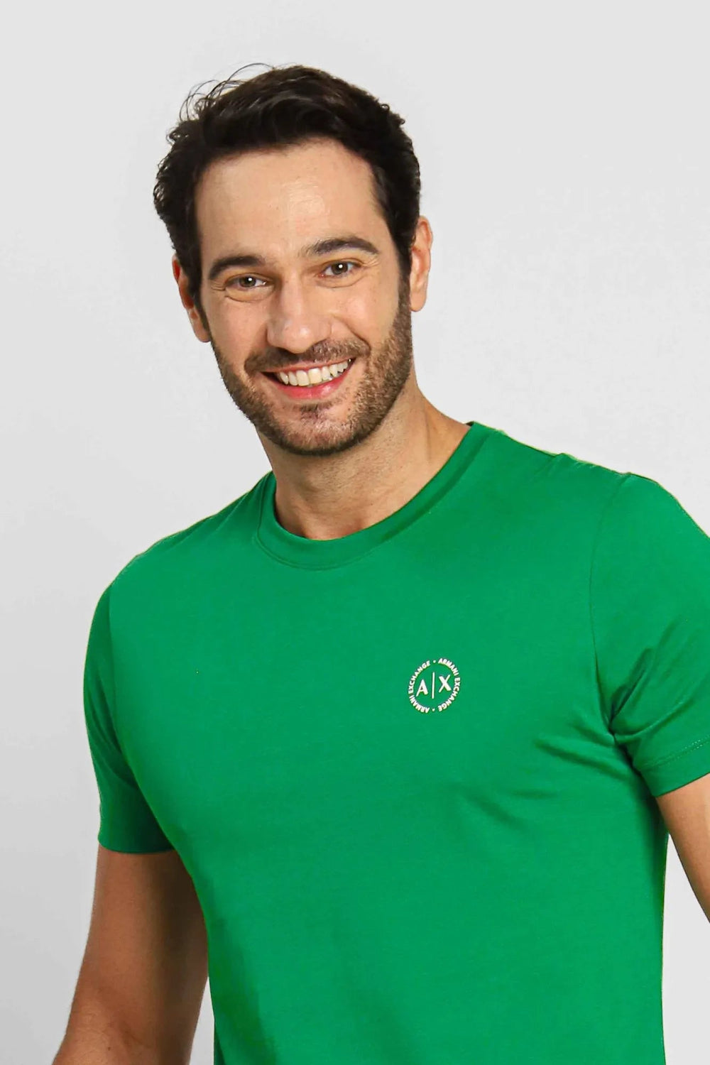 Camiseta Armani Exchange Slim Logo Peito - Henri Store