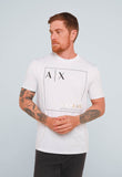 Camiseta Armani Exchange Sustainability Logo Central - Henri Store