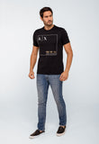Camiseta Armani Exchange Sustainability Logo Central - Henri Store