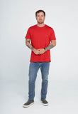 Camiseta Armani Jeans Vermelha Logo Aj - Henri Store