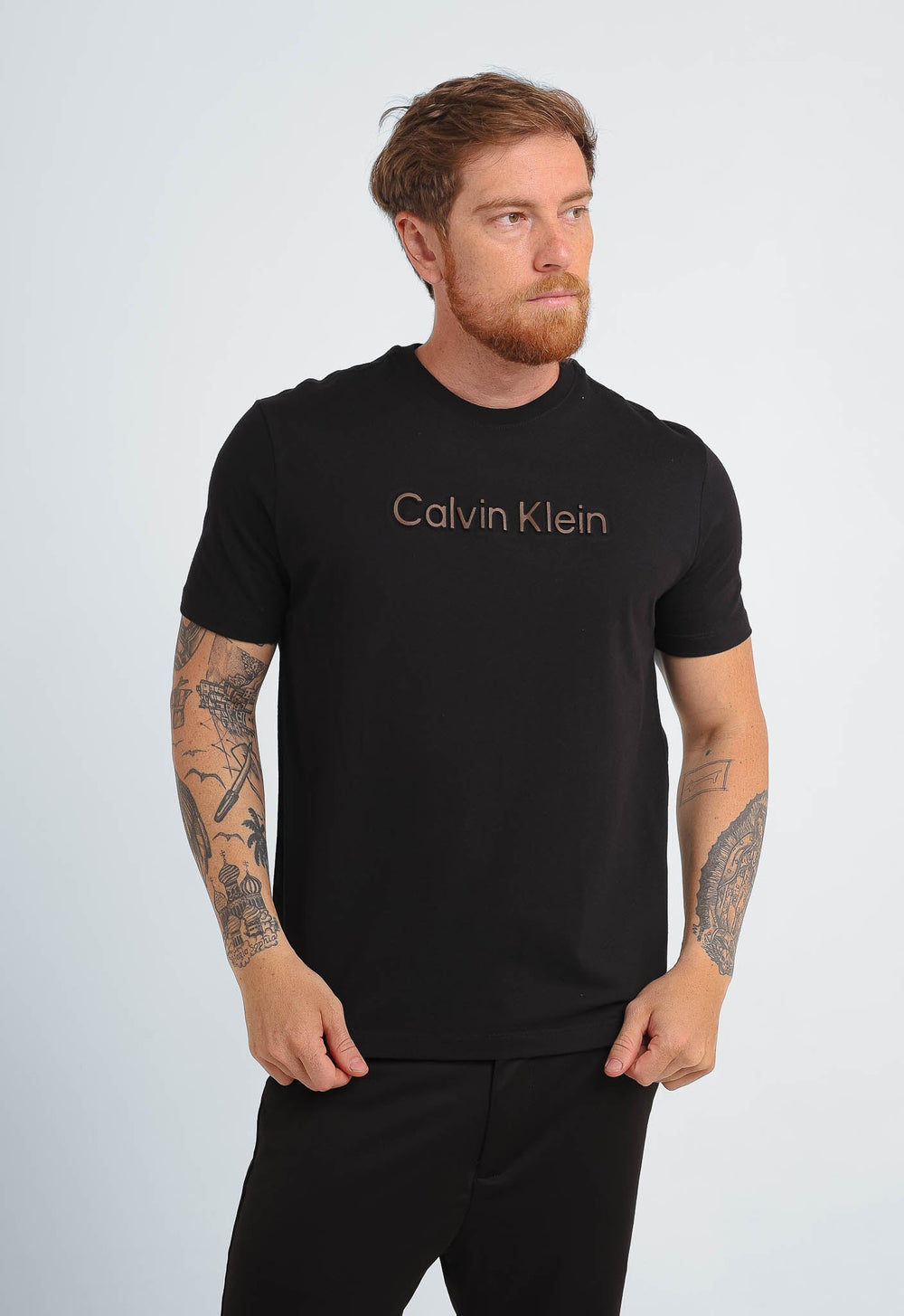 Camiseta Calvin Klein Alto Relevo Embossed - Henri Store