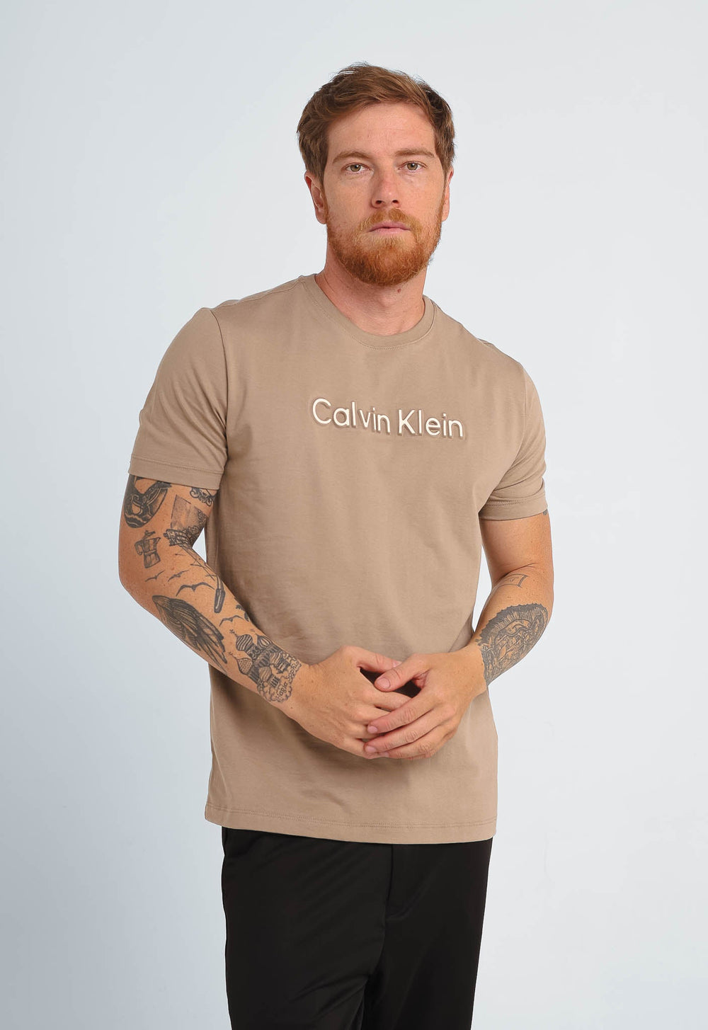 Camiseta Calvin Klein Alto Relevo Embossed - Henri Store