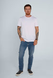 Camiseta Calvin Klein Basica Algodao Pima Branca - Henri Store