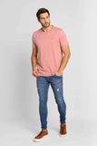 Camiseta Calvin Klein Basica Algodao Pima Lilas - Henri Store