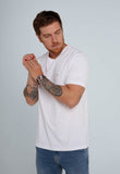 Camiseta Calvin Klein Basica Branco CK - Henri Store