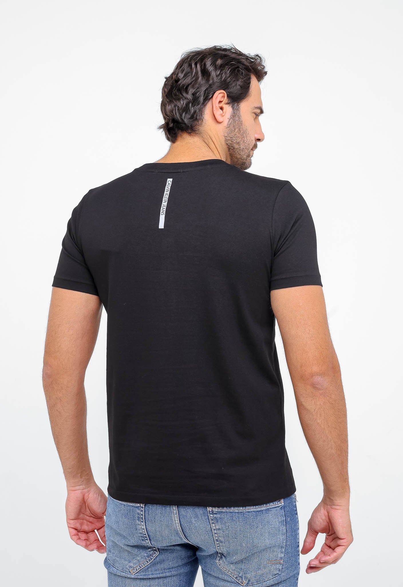 Camiseta Calvin Klein Básica Ck Peito - Henri Store