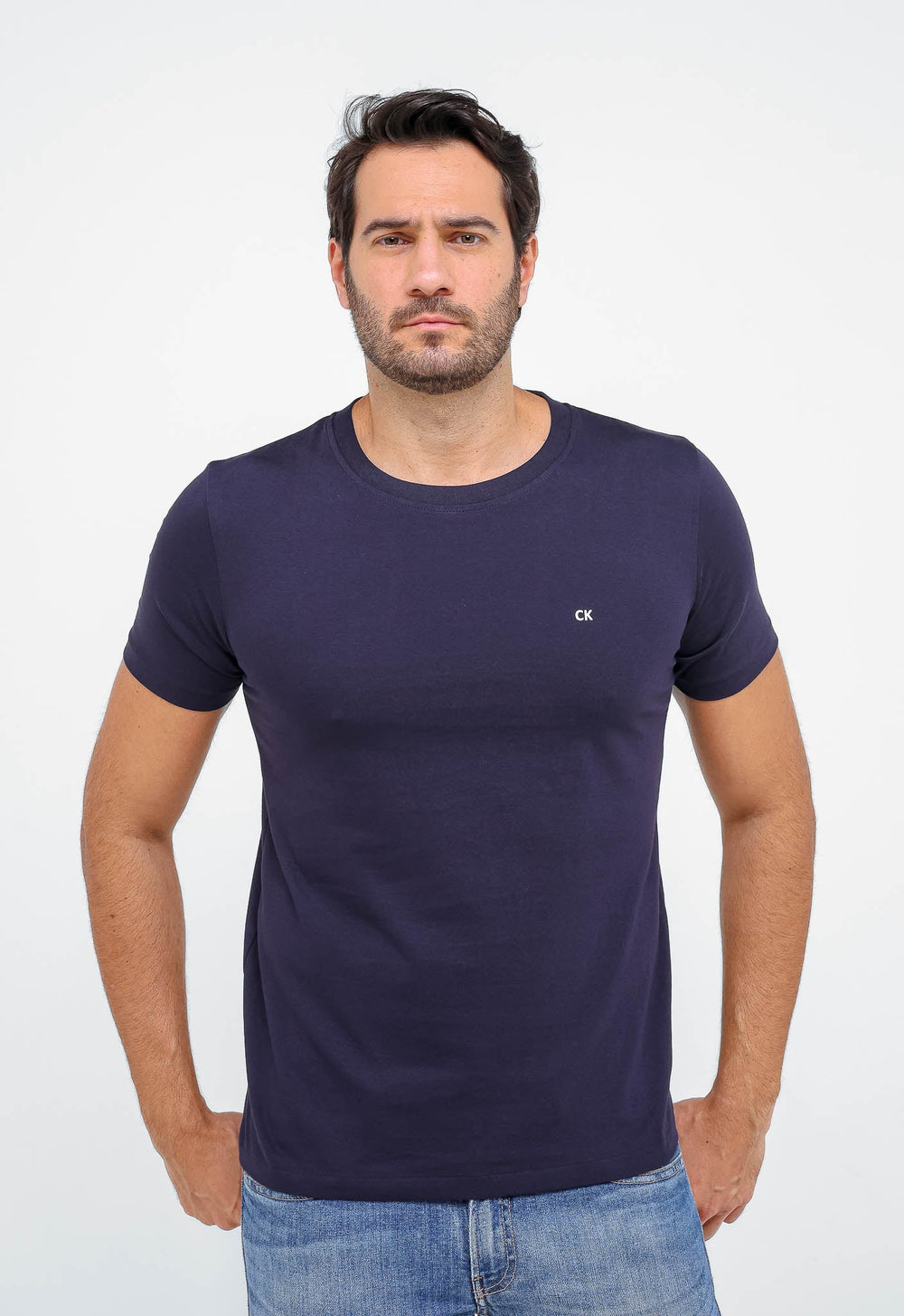 Camiseta Calvin Klein Básica Ck Peito - Henri Store