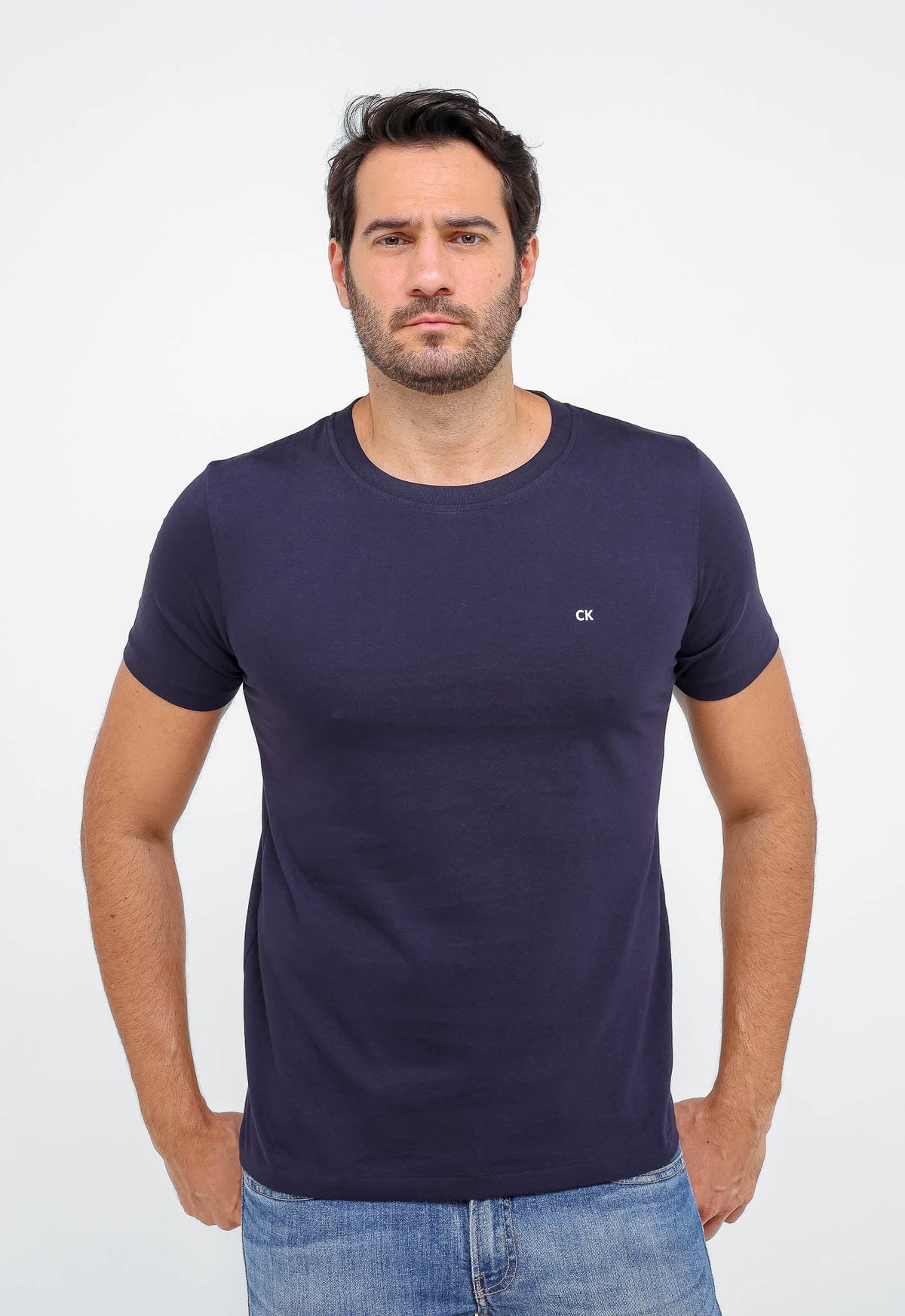 Camiseta Calvin Klein Básica Ck Peito - Henri Store