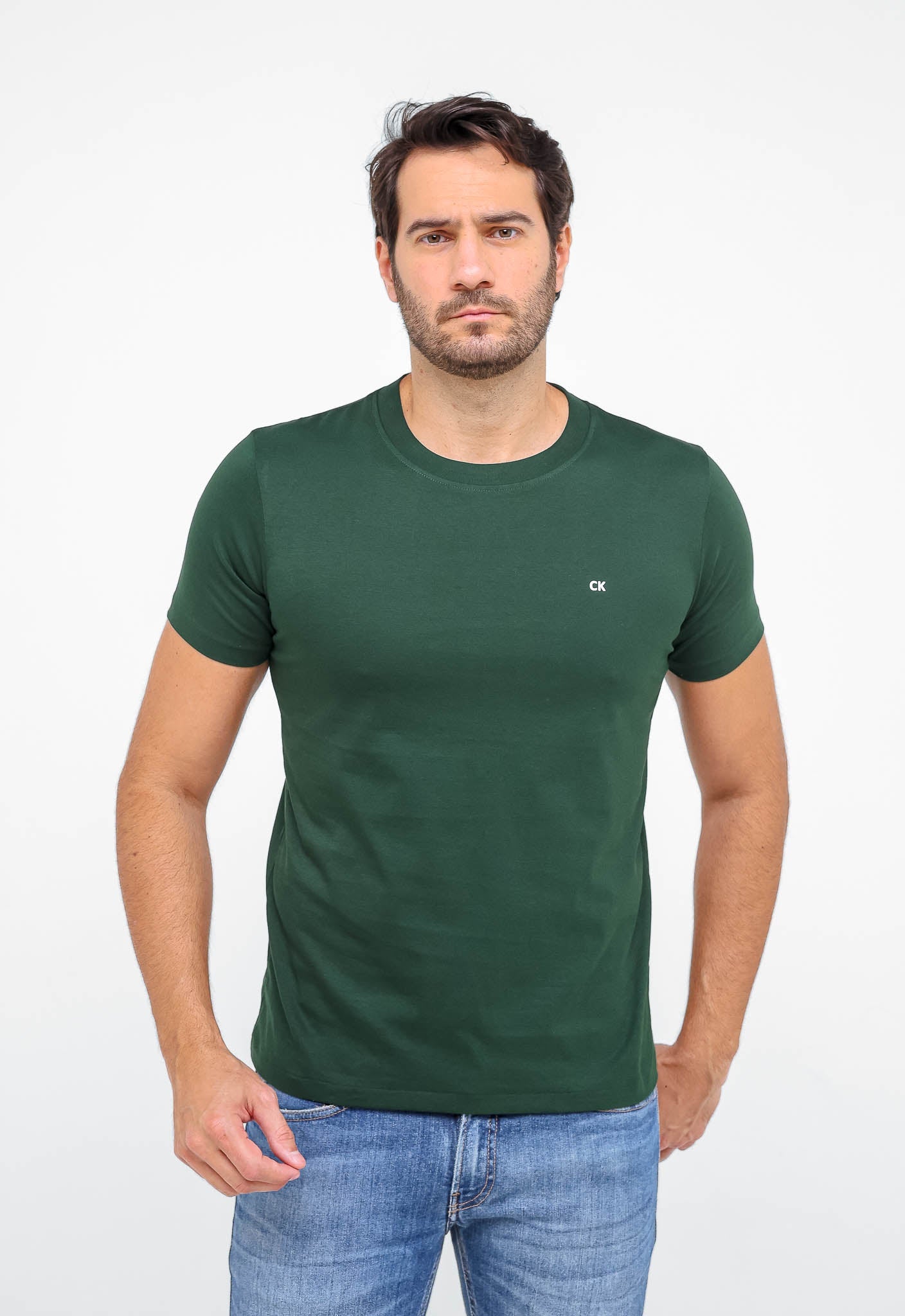 Camiseta Calvin Klein Básica Ck Peito - Henri Store