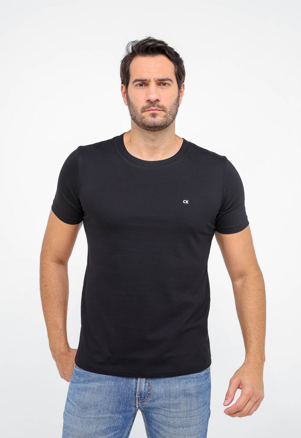 Camiseta Calvin Klein Básica Ck Peito - Henri Store