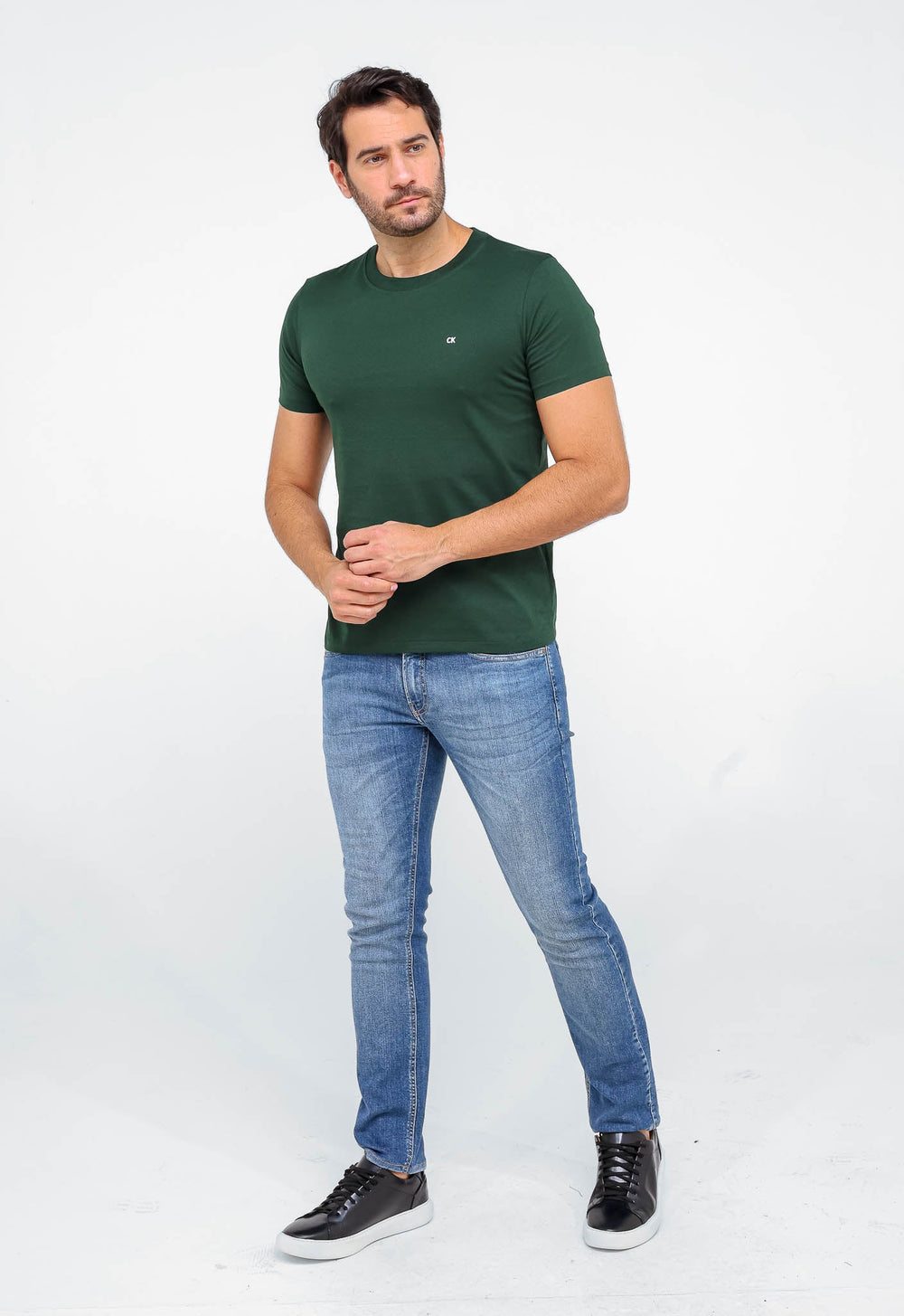 Camiseta Calvin Klein Básica Ck Peito - Henri Store
