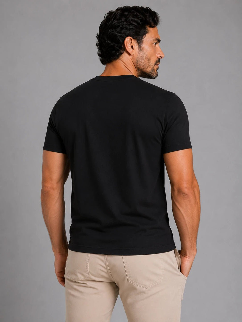 Camiseta Calvin Klein Básica Logo Faixa - LIVE - Henri Store