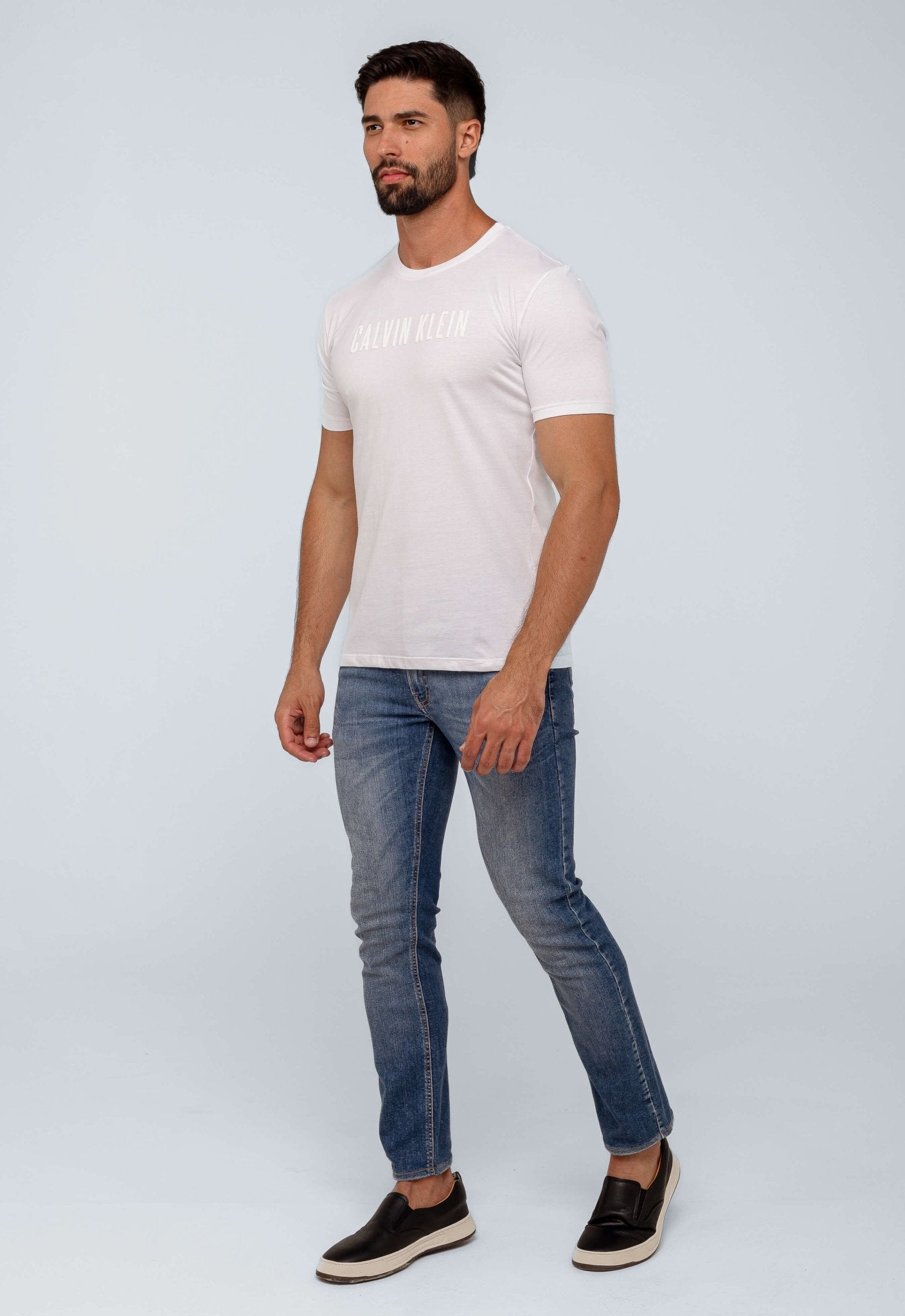 Camiseta Calvin Klein Big CK Logo - LIVE - Henri Store