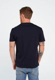 Camiseta Calvin Klein Careca Meia Malha Logo Bordado - Henri Store