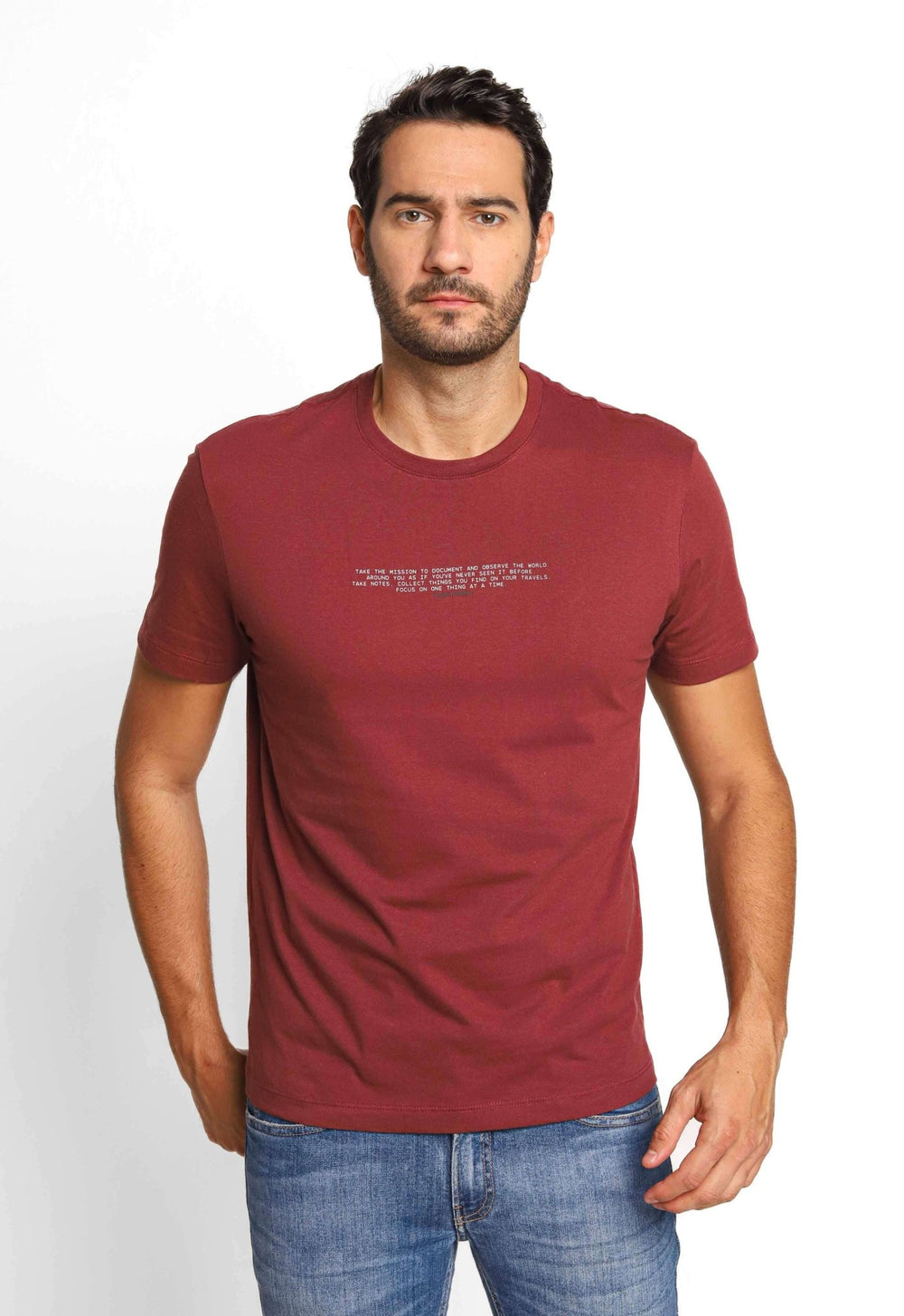 Camiseta Calvin Klein Central Phrase - Henri Store