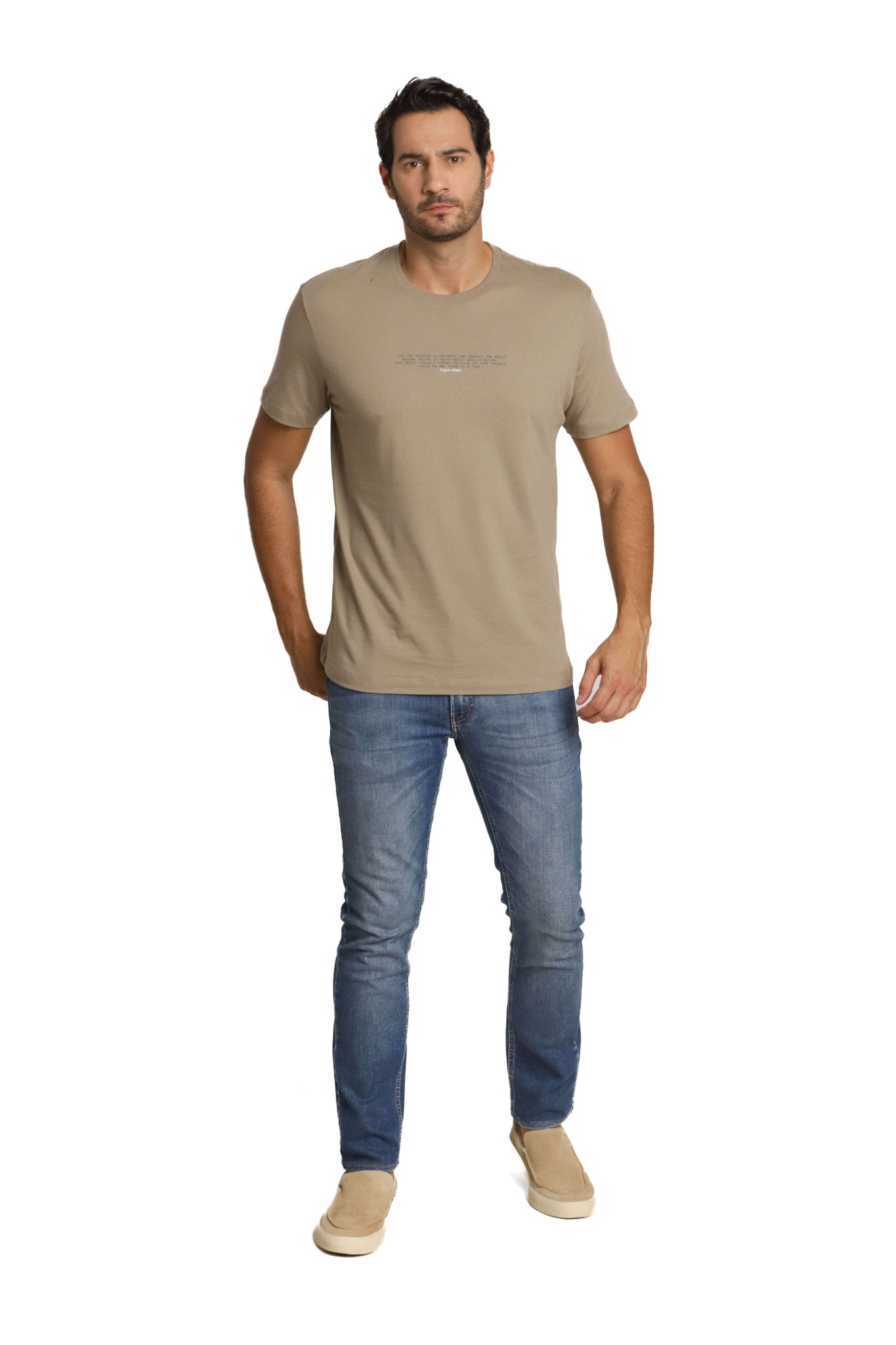 Camiseta Calvin Klein Central Phrase - Henri Store