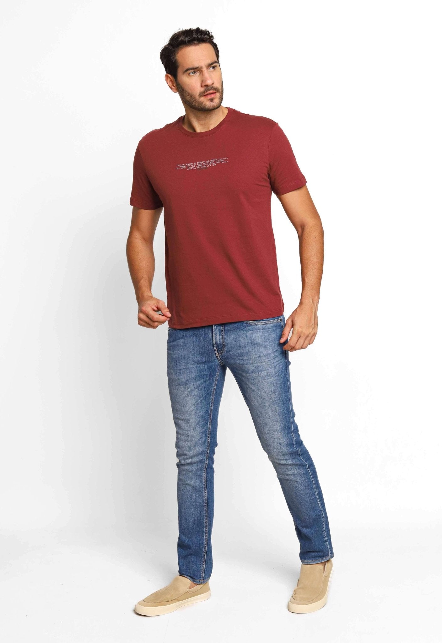 Camiseta Calvin Klein Central Phrase - Henri Store