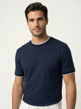 Camiseta Calvin Klein com Elastano e Friso na Gola - Henri Store