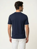 Camiseta Calvin Klein com Elastano e Friso na Gola - Henri Store