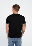 Camiseta Calvin Klein Detalhe Manga Preto - Henri Store