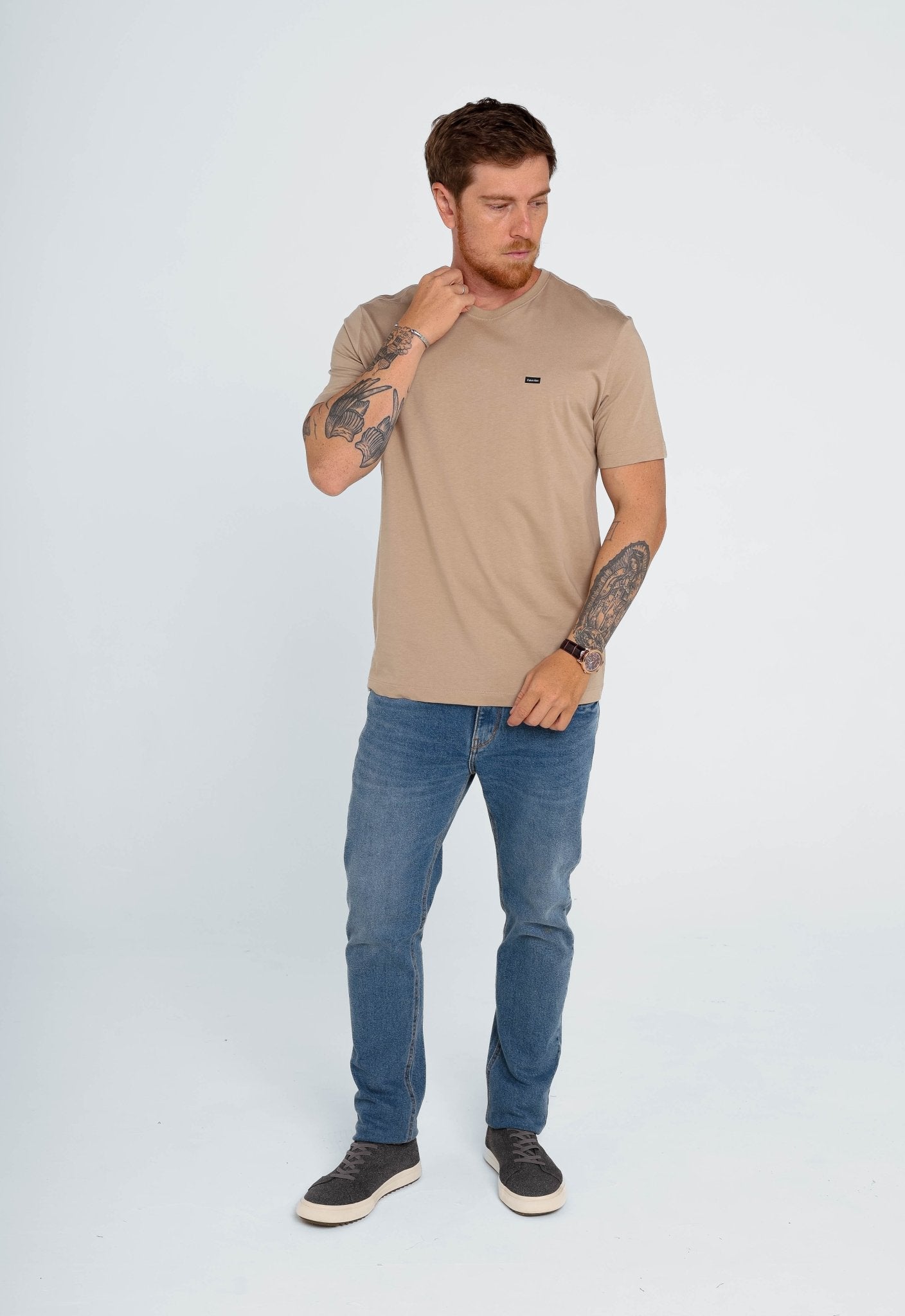 Camiseta Calvin Klein Egipcio Basica - Henri Store