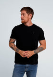 Camiseta Calvin Klein em Algodão Egípcio com Logo no Peito - Henri Store
